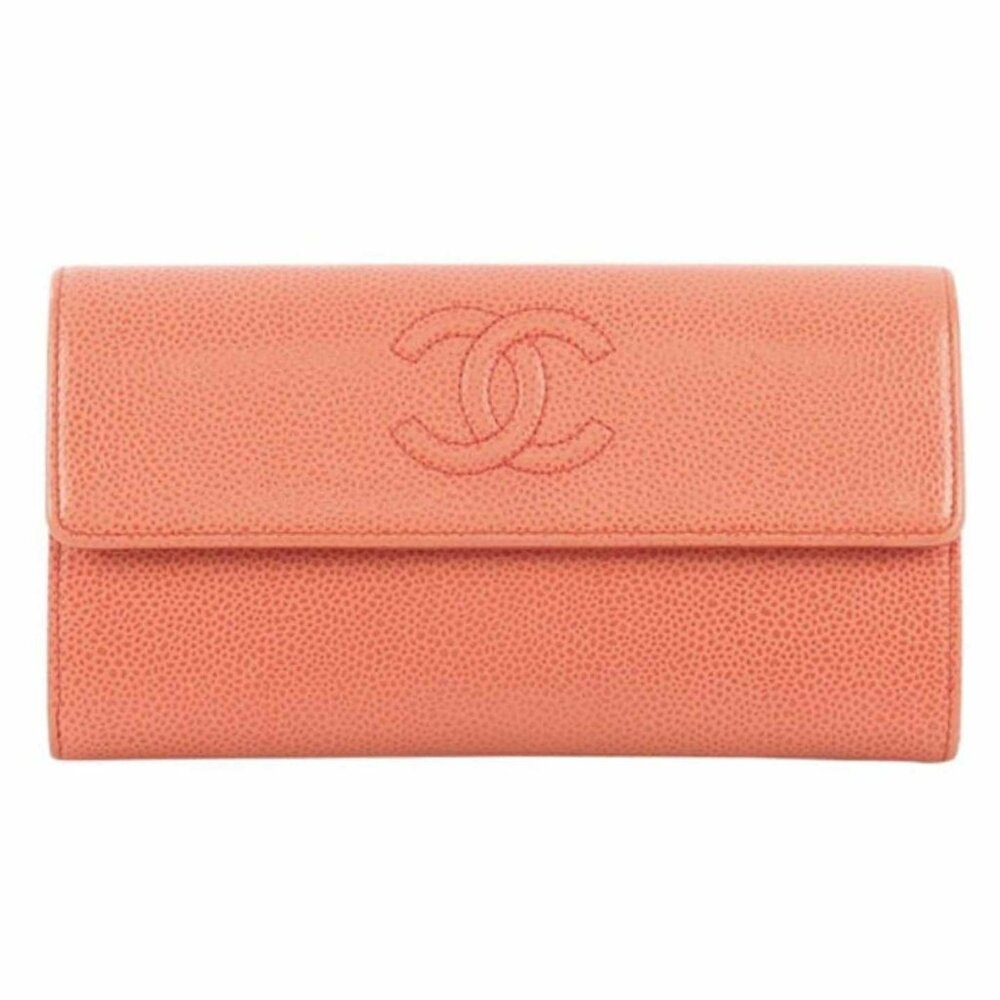 100% Authentic CHANEL Leather Wallet - Picture 1 of 16
